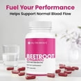 thumbnail image 5 of Nutra Wave Organic Beetroot Capsules 1400Mg – Nitric Oxide Booster – Flavorless – 120 Count, 5 of 12