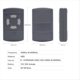 thumbnail image 5 of Control Remoto de Puerta de Garaje de 40,685 MHz para Abridor de de Puerta HSM2 HSM4 HSE2 40 MHz 40,685 MHz, 5 of 7