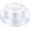 Clear, variant on 100PCS Clear Plastic Plates, Clear Disposable Plates for 50 Guests, 50 Dinner Plates 10.25 inch & 50 Dessert Plates 7.5 inch for Party, Graduation, Wedding