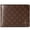 Coffee, variant on Blocking Men's Bifold Leather Wallet Zipper Coin Pocket Anti-Theft Foldable Wallet for Daily Use