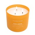 thumbnail image 3 of Pop of Color Golden Sunflowers Scented Jar Candle, 3 Wick, 14.5 oz, 60 Hours Burn, Aromatic, 3 of 6