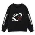 thumbnail image 4 of Zwiiyzr 1-12Y Pullover Sweatshirts for Kids Baby Girl Boy Crewneck Long Sleeve Pullover Graphic Baby Clothes Black, 4 of 4