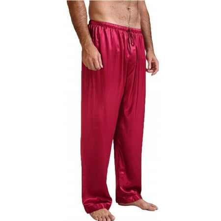 

Zardwill Mens Silk Satin Pajamas Pyjamas Pants Sleep Bottoms Nightwear Sleepwear Trousers