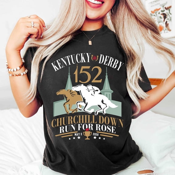 Kentucky Derby Race 2026 T-Shirt, Kentucky Race Weekend Shirt, 152st Run For Roses Shirt