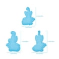 thumbnail image 2 of 3Pcs Keychain Pendent Molds DIY Silicone Making Molds Easter Ornament Molds, 2 of 7