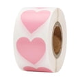 thumbnail image 1 of Pegatinas de corazón para el día de San Valentín, 500 pegatinas de corazón, etiquetas de corazón para niños, sobres, álbumes de recortes, tarjetas, , No impermeable, 1 of 8