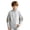 Grey, variant on 4-15 Years Kids Boys Dialysis Jacket Hemodialysis Casual Sweatshirt Outerwear with Arm Zipper Toddler Special Needs Adaptive Clothing