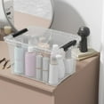 thumbnail image 6 of 22 Quart Clear Latching box, Plastic Storage Bin with Wheels, 6 Packs, 6 of 14