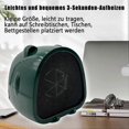 thumbnail image 3 of Fan Heater, 500w Portable Heater, Electric Heater, Small Electric Heater, Fast Heater, Energy-efficient Home and Office Heater (green), 3 of 5
