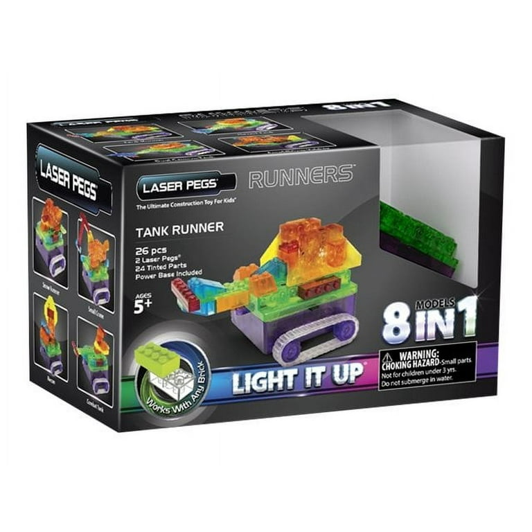 Laser Pegs Tank Runner