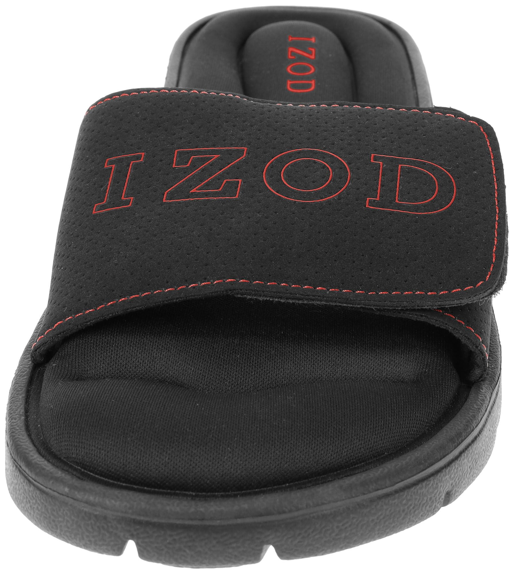 New men’s Izod Casual Adjustable Red Slide Sandal with Adjustable Strap 13 Amazon.com | IZOD Men main image 3
