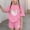Pink, variant on Cethrio Girls Summer Outfit Sets, 2 PC Printed Short Sleeve St. Patrick's Day Clothing Sets Hot Pink Size 7-8