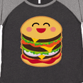 thumbnail image 4 of Inktastic Hamburger Kawaii Women's Plus Size T-Shirt, 4 of 5