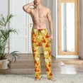 thumbnail image 5 of Mens Pajama Pants - Beer And Crawfish Soft Sleep Lounge Pants for Men, Casual PJ Bottoms Pants with Pocket, 5 of 5