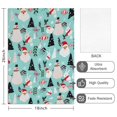 thumbnail image 2 of 6 Pcs Funny Kitchen Towels,Blue Christmas Santa and Snowman Pattern Microfiber Dish Towels,Kitchen Tea Towels,Kitchen Towel Set (18" X 26"), 2 of 7