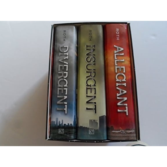 Pre-Owned Divergent Series 3-Book Box Set: Divergent, Insurgent, Allegiant Hardcover