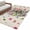 Beige, variant on Pink Flowers Yak Area Rugs 4'x6', Washable Small Throw Rugs for Office Bathroom, Vintage Spring Floral Bathtub Watercolor Indoor Outdoor Rug Non-Slip Low Pile Carpet Runner Reversible Floor Mats