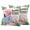 Green, variant on 2 Pack Outdoor Waterproof Throw Pillow Covers,Hello Summer Pink Flamingo Decorative Square Pillow Case Patio Pillowcases for Chair Couch Sofa 16x16in