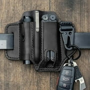 Handmade Multitool Genuine Leather Sheath EDC Pocket Organizer Tool Holder