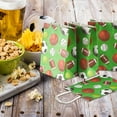 thumbnail image 7 of 20 Pcs Sports Party Favor Bags Football Goodie Gift Bag with Handles for Soccer Baseball Basketball Football Sports Themed Birthday Baby Shower Party Supplies Decorations, 7 of 7