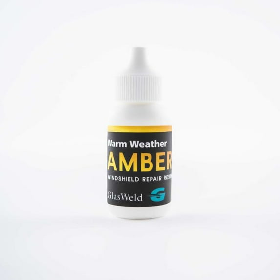 Glasweld Rock Chip Repair Resin Warm Weather -Amber -30ml