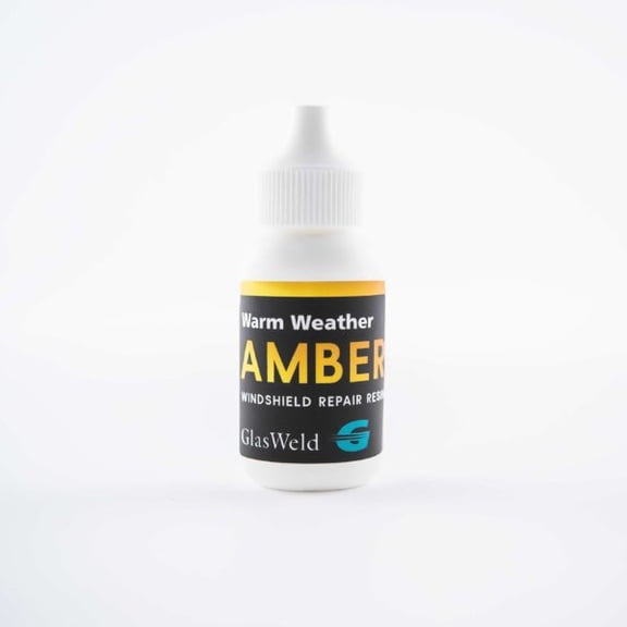 Glasweld Rock Chip Repair Resin Warm Weather -Amber -30ml