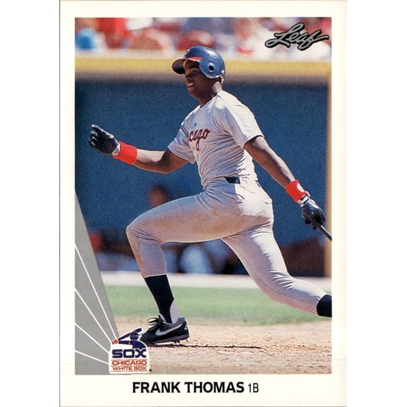 1990 Leaf #300 Frank Thomas Rookie Card