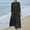 E Black, variant on Ygbgbb Women's Summer Cotton Linen Mini Dress Lightweight Beach Vacation Dresses Casual Short Sleeve V Neck Dress Solid Tunic Tops Black L