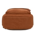 thumbnail image 4 of Stylago School Backpack for Women Medium Corduroy Bookbag College Students Casual Travel Laptop Bag Multiple Pockets Daypack Brown, 4 of 6