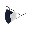 thumbnail image 2 of 5 Pieces Reusable Face Mask Protect Comfy Washable Cover Cloth Masks Dark Blue Nose Clip Wire Unisex, 2 of 5