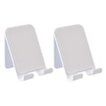 thumbnail image 1 of 2pcs Wall Mount Phone Holder Adhesive Cell Phone Charging Stand Smartphone Holder, 1 of 8