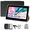 Black, variant on Tedupee 7 inch Tablet, Android 13 Tablets Quad-Core, 4GB RAM+32GB ROM+1TB Expandable, 3500mAh, Dual Camera, with Case, Stand & Storage Bag,Green