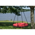 thumbnail image 2 of Lea Unlimited Round Microfiber Large Dreamcatcher Swing Cushion in Red, 2 of 2