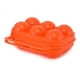 thumbnail image 2 of Contenedor portátil de plástico para 6 huevos de camping para exteriores, caja de almacenamiento con asa, 2 of 5