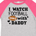 thumbnail image 4 of Inktastic I Watch Football with My Daddy Boys or Girls Toddler T-Shirt, 4 of 5