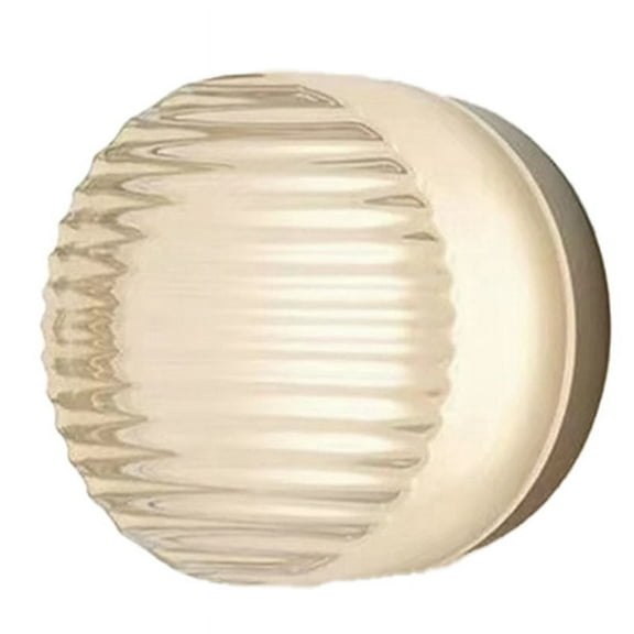 Led Wall Lamps for Bedroom Bedside Indoor Outdoor Led Round Sconce Light Fixtures Background Luminaire Acrylic Light,F