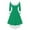 Green, variant on GigrtiJin Womens Christmas Long Sleeves Dress V Neck Cocktail Evening Wedding Party Solid Color High Low Dresses
