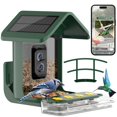 thumbnail image 1 of Comedero para aves Onlyfly con energía solar, cámara IA 2K y Wi‑Fi, 1 of 9
