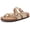 Stone, variant on Women's Clogs Shoes, Genuine Suede Sandals for Women with Arch Support and Adjustable Slide, Stone