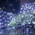 thumbnail image 5 of Bibana 360 LED 13.1 ft x 6.6 ft String Lights Net Mesh Lights Christmas Net Lights 8 Modes for Christmas Wedding Party Home Garden Lawn Bushes Bedroom Indoor Outdoor Decor (13.1ft x 6.6ft, White), 5 of 7