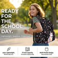thumbnail image 6 of DISNIMO Cat Planet Print Lightweight Large School Backpack, Multi-pocket Durable Bookbag with Side Mesh Pockets for Elementary & Middle School Students Daily Use, 6 of 7
