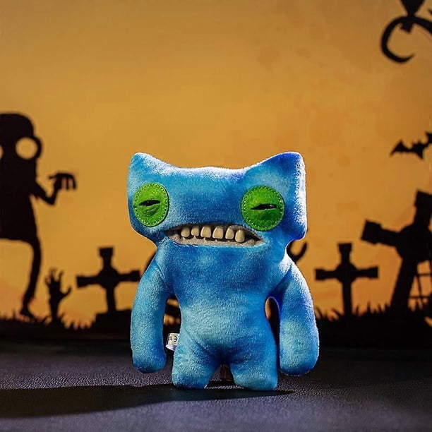 20CM Big Teeth Funny Ugly Monster Plush Doll Cute Tooth Monster Doll Play Doll Halloween Collection Gift