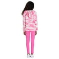 thumbnail image 2 of Lucky Brand Girl's Youth 2-Piece Plush Velour Hoodie & Leggings Set (Purple, XS), 2 of 7
