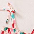 thumbnail image 5 of OJSFQUFP Girls' Climbing Clothes Christmas Baby Party Clothes Suspender Straps Polka Dot Mesh Ha Clothing Skirt Hair Two Piece Set, 5 of 8