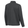 thumbnail image 3 of Men's Antigua Pewter Chicago Blackhawks Twist Quarter-Zip Pullover Jacket, 3 of 3