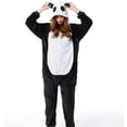 thumbnail image 2 of Onesies de unicornio Unisex, ropa de dormir de franela con capucha, disfraces de Anime, lindo Panda, Totoro, oso, cerdo, mujer, Invierno, 2 of 4