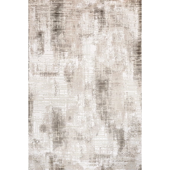 Beige Striped Area Rugs for Living Room Washable Rugs Boho Moroccan Area Rug Soft Neutral Geometric Bohemian Carpet Distressed Indoor Rug for Bedroom Dining Room Office Foldable Nonslip Rug