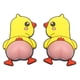 thumbnail image 1 of Pegatinas anticolisión de parachoques de coche de dibujos animados lindo portátil de parachoques de coche móvil Wmkox8yii  fhajkh2701, 1 of 1