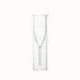 thumbnail image 2 of Cadorn Creative Double - Walled Clear Glass Champagne Flutes, Elegant Drinkware for Toasts, 2 of 6