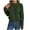 Olive Green, variant on Lovskoo 2024 Sweaters for Women Trendy Pullover Long Sleeve Round-Neck Blouse Knit Tops Olive Green
